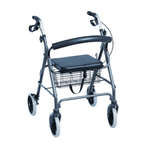 Aluminium Handbrake Rollator 8"