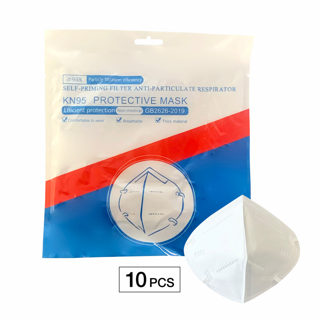 KN95 Protective White Mask 10pcs